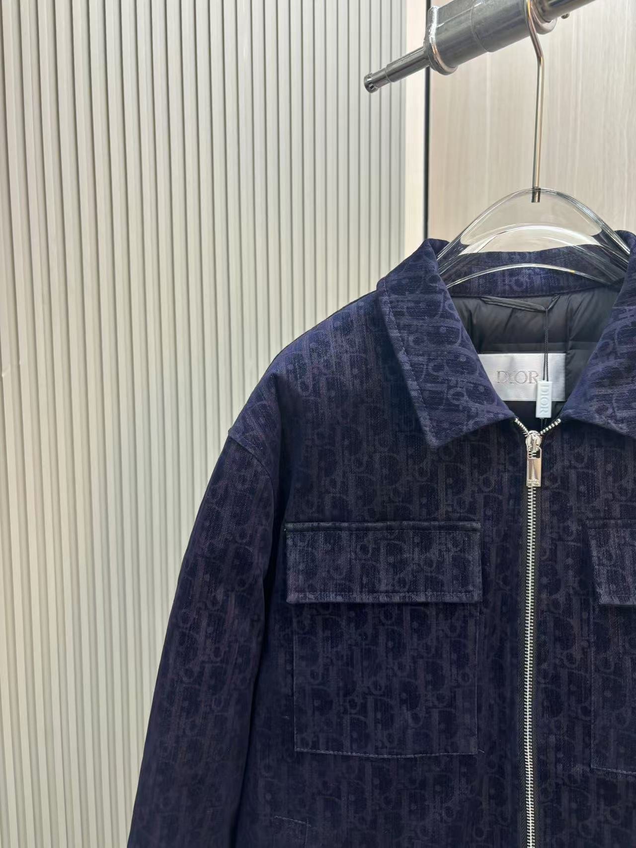 DIOR頂級高仿秋冬新品羽絨服牛仔外套女裝精品