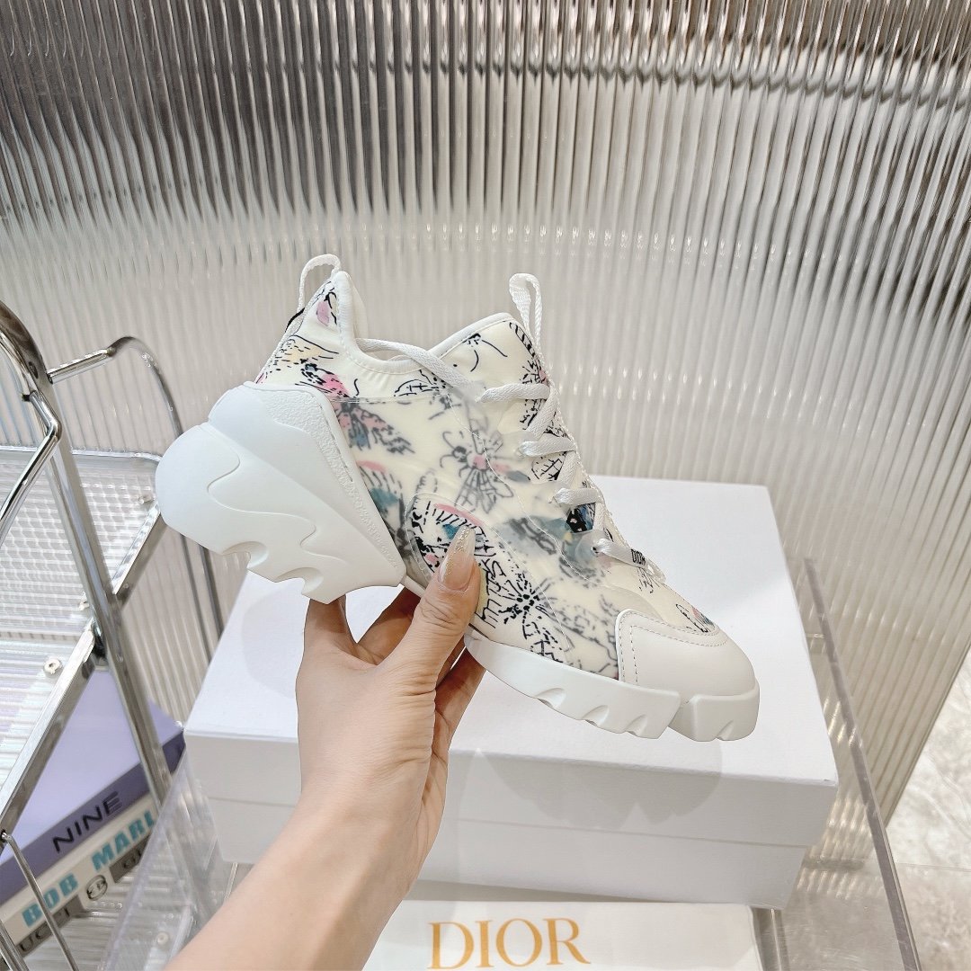 一比一頂級原單奢侈品 Christian Dior老爹鞋 頂級復刻女款鞋子
