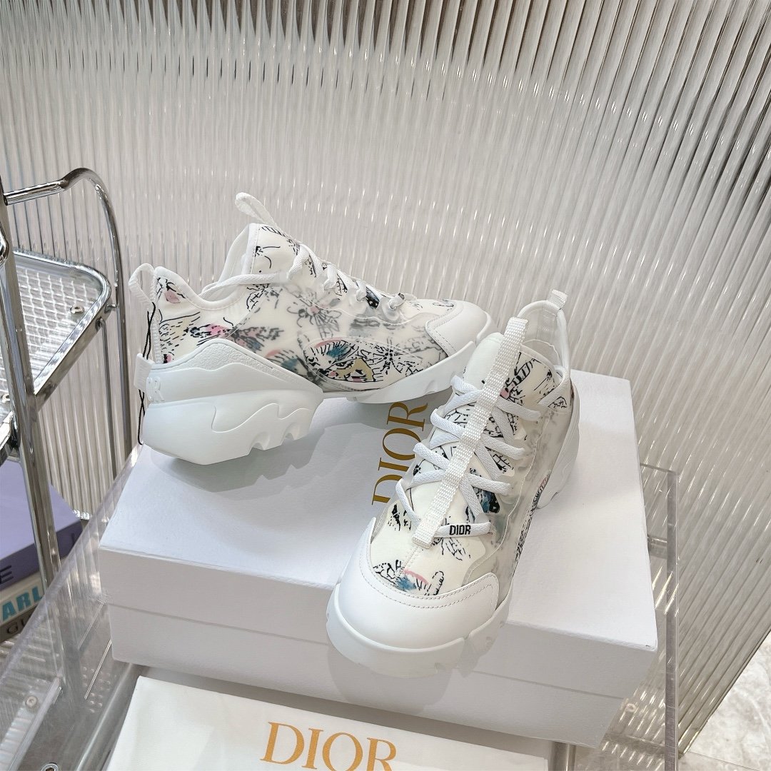 一比一頂級原單奢侈品 Christian Dior老爹鞋 頂級復刻女款鞋子