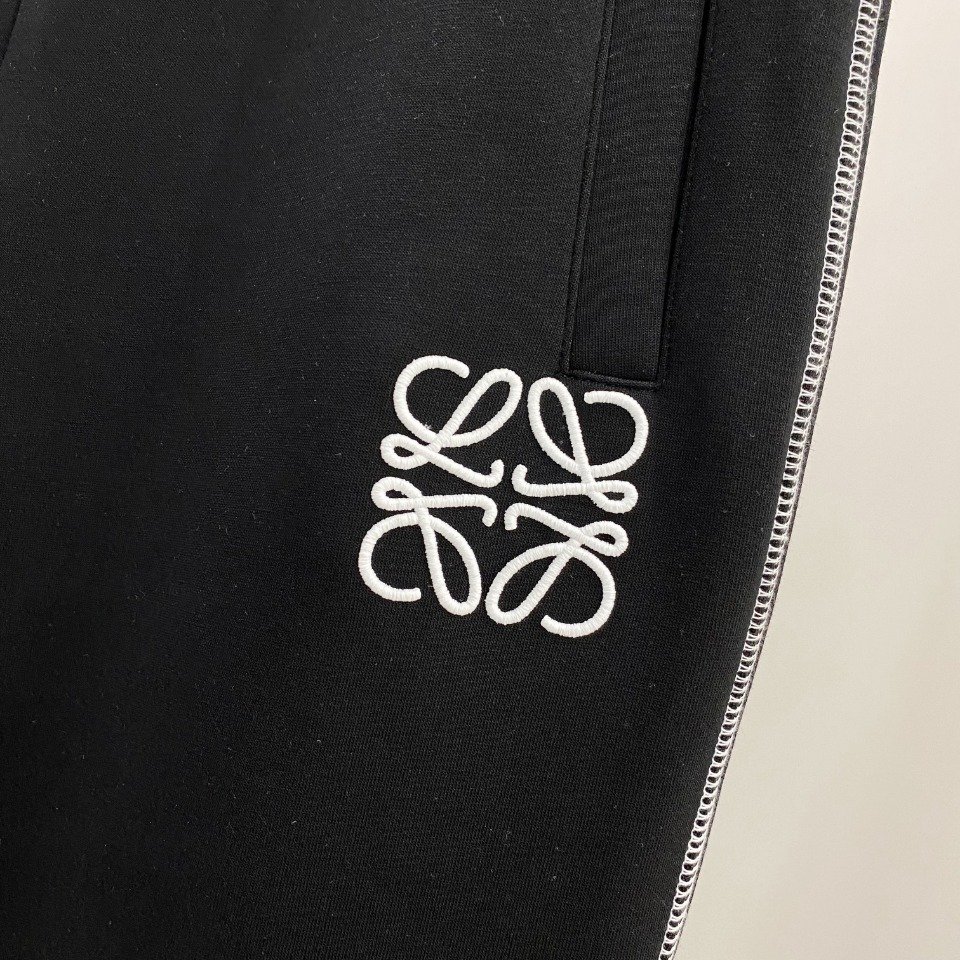 高仿男裝Loewe羅意威2024秋冬新款專櫃同款休閒運動褲