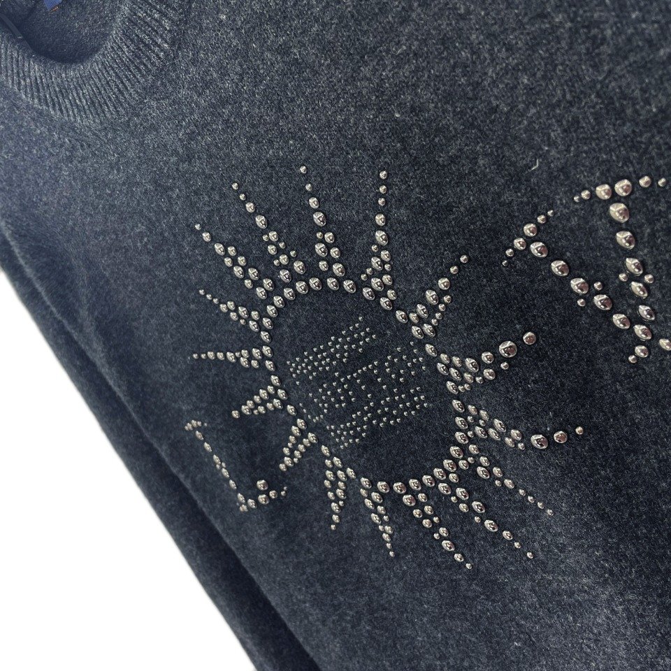 lv刺繡印花頂級復刻路易威登高仿羊毛面料套頭毛衣長袖羊毛衫