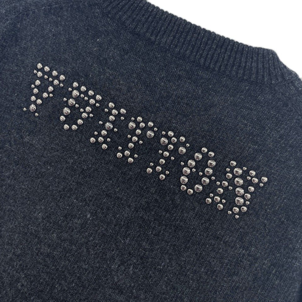 lv刺繡印花頂級復刻路易威登高仿羊毛面料套頭毛衣長袖羊毛衫