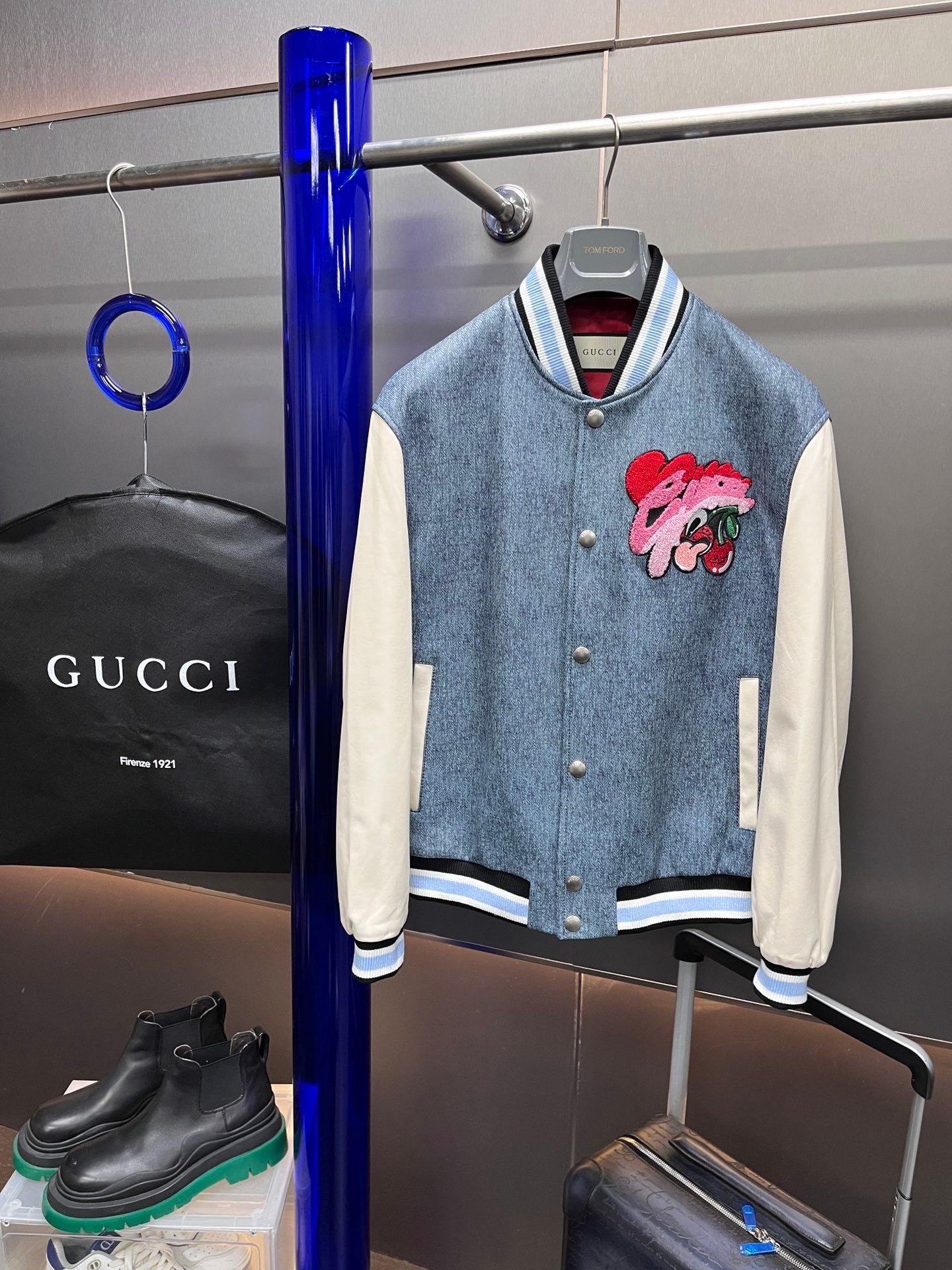Gucci古驰一比一2024秋冬新款男士高端時裝夾克