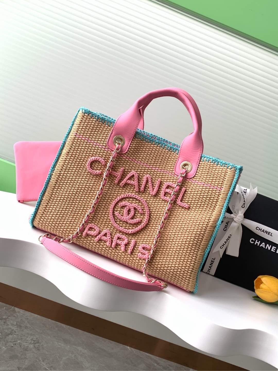 原單Chanel香奈兒新款購物包沙滩包AS3257