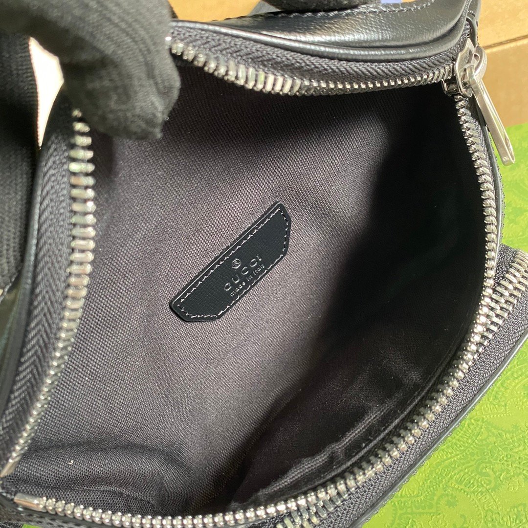 高仿精品GUCCI古驰682933克色時尚腰包斜背包