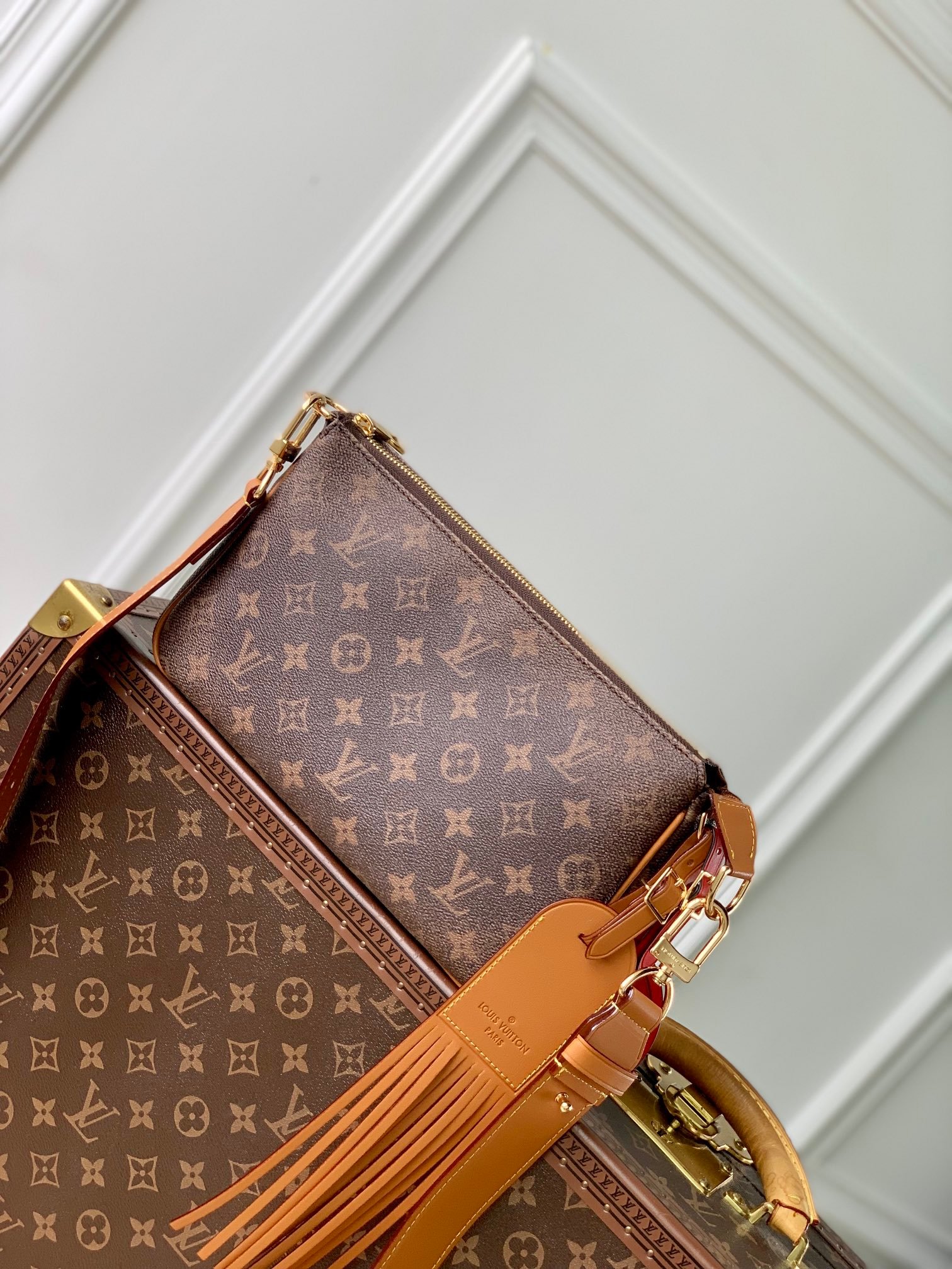 原單LV路易威登新款M11623 Pochette Accessoire XL 手袋