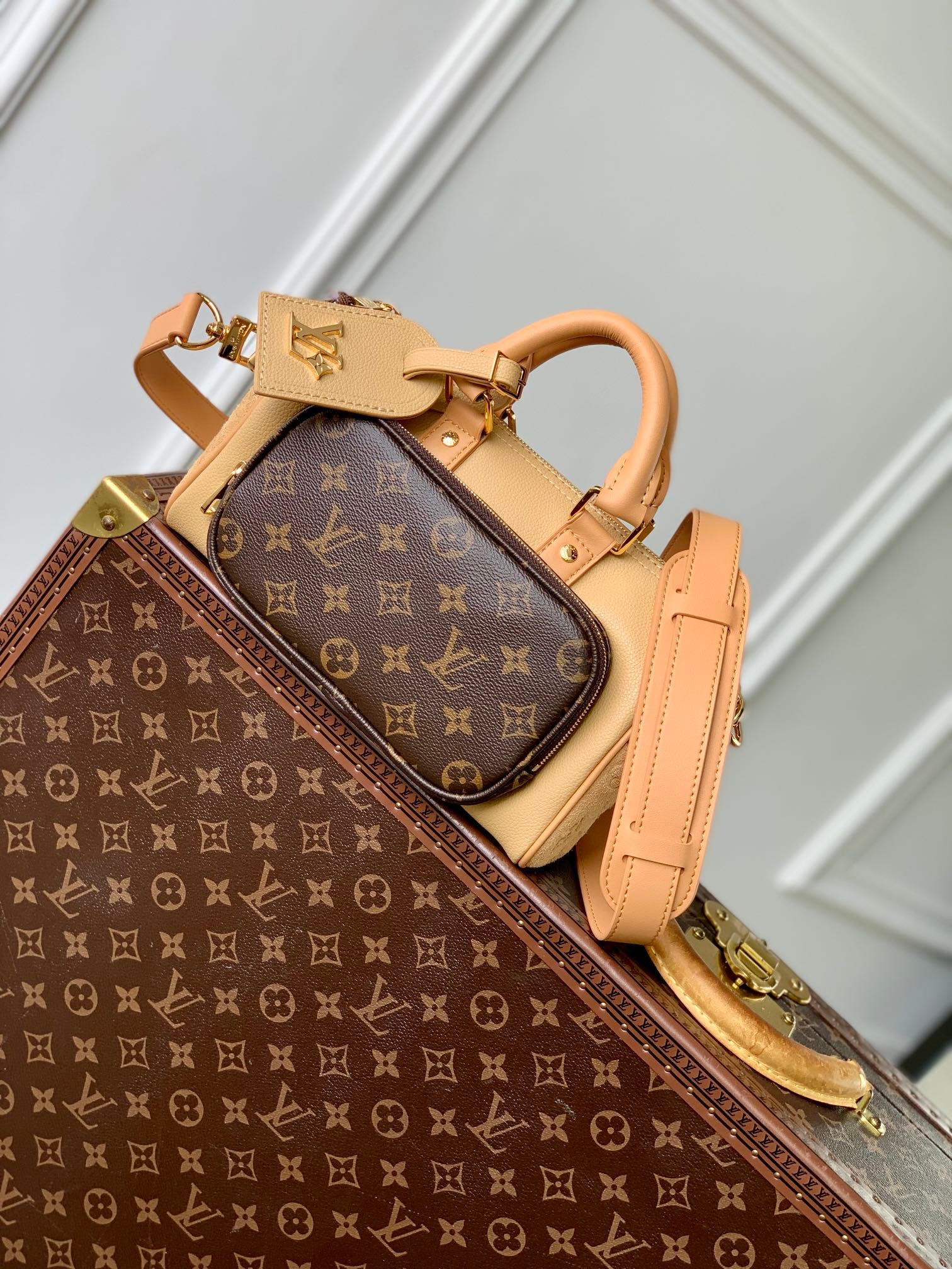復刻LV路易威登新款M12627 Keepall Bandoulière 25 手袋