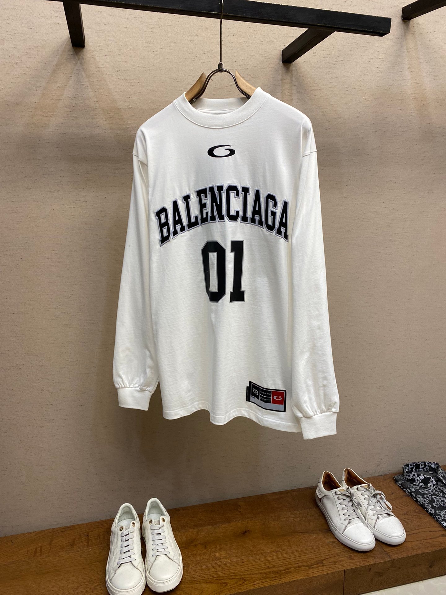 頂級Balenciaga巴黎世家新款BASKETBALL SERIES長袖T恤