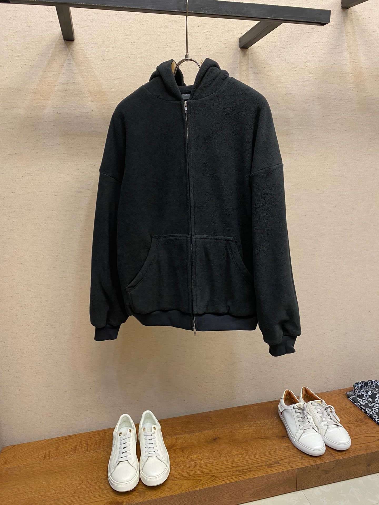 復刻Balenciaga巴黎世家新款街景泰迪連帽外套
