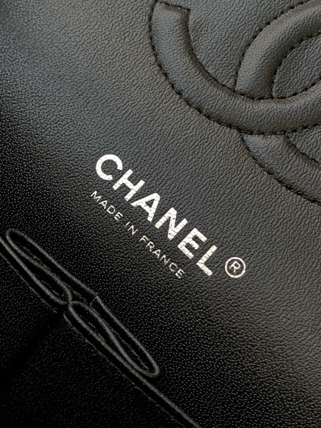 高仿精品chanel香奈兒新款CF毛呢帆布斜挎包AS1112