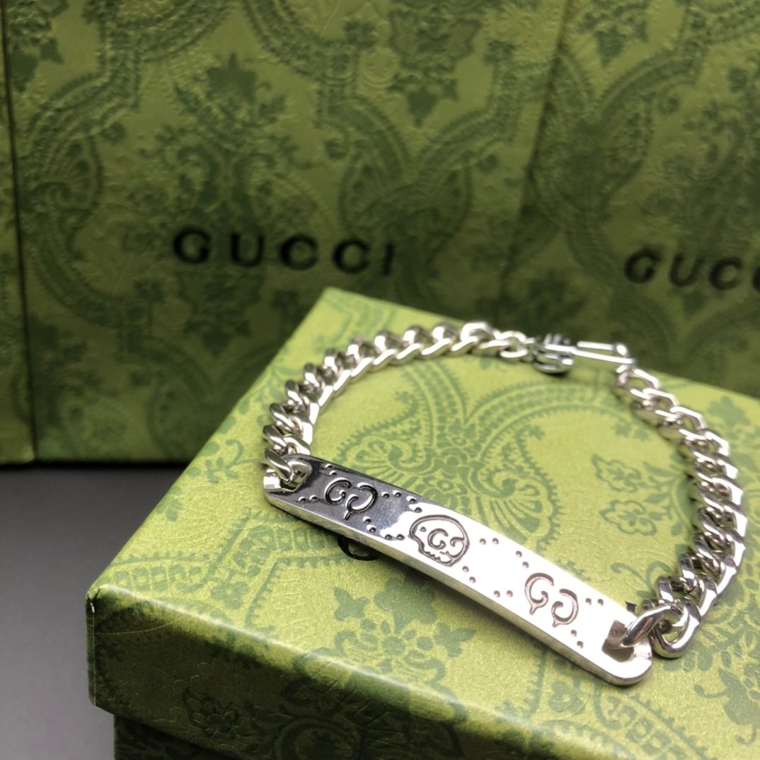高仿飾品GUCCI古馳情侶款手鏈