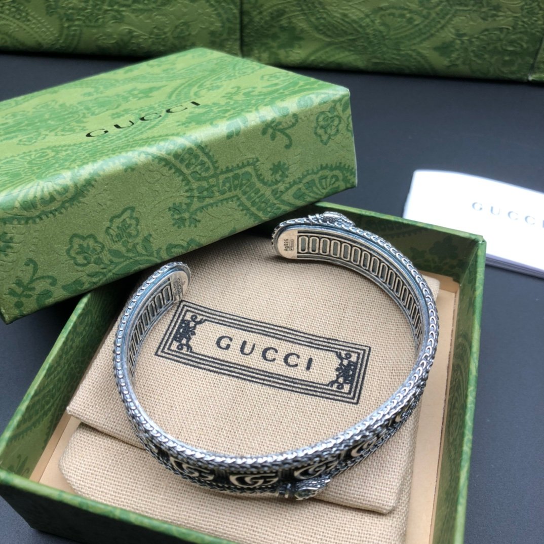 高仿飾品GUCCI古馳復古手鐲