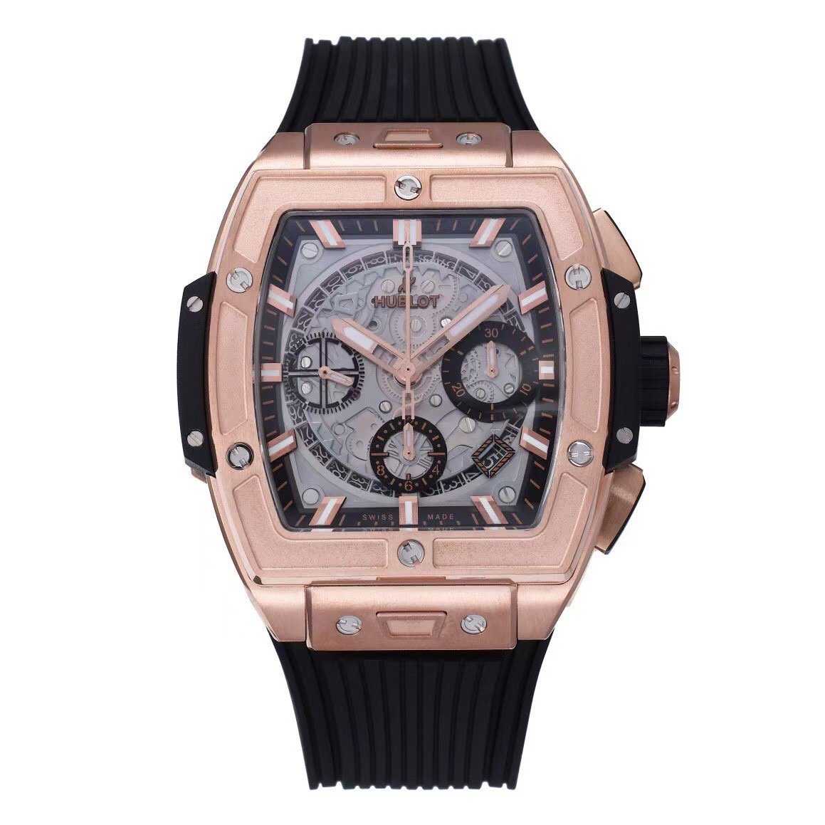 1:1HUBLOT宇舶Big Bang系列男士機械玫瑰金手錶