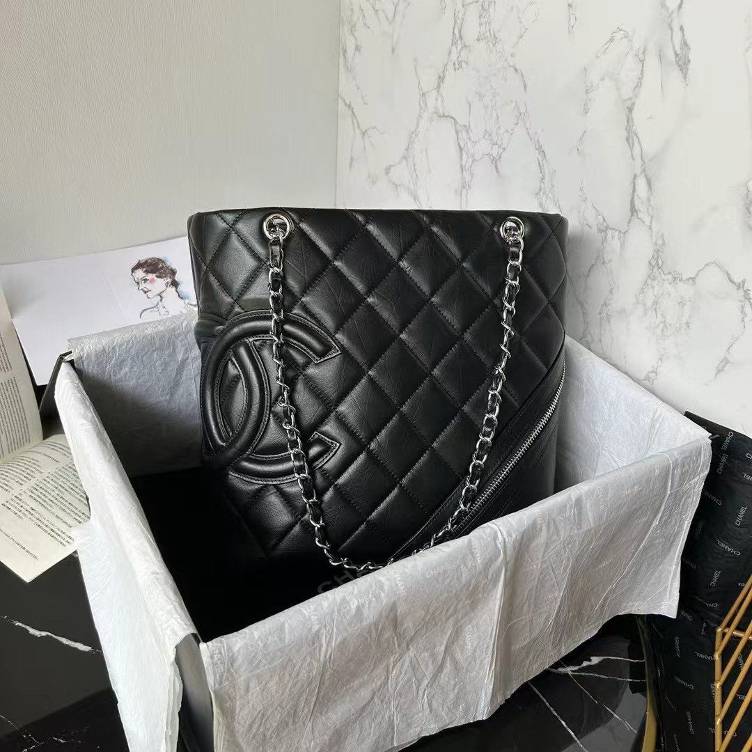 Chanel 康鹏系列菜籃包｜經典雙C大Logo托特包 一比一精品仿製大容量AS3379