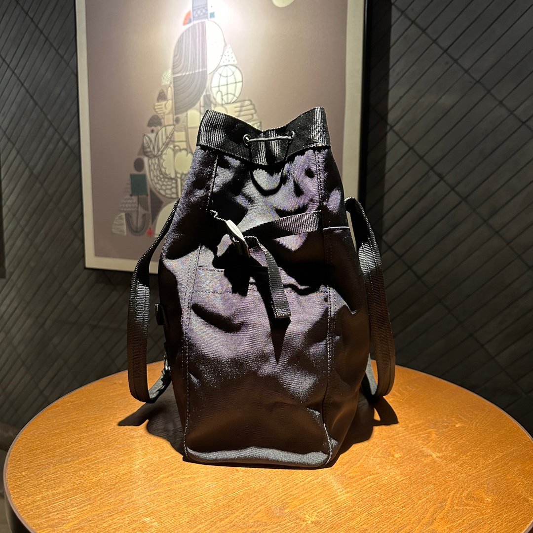 Balenciaga Army 尼龍中型托特包｜黑色潮流機能包｜高仿尼龍精品手提包