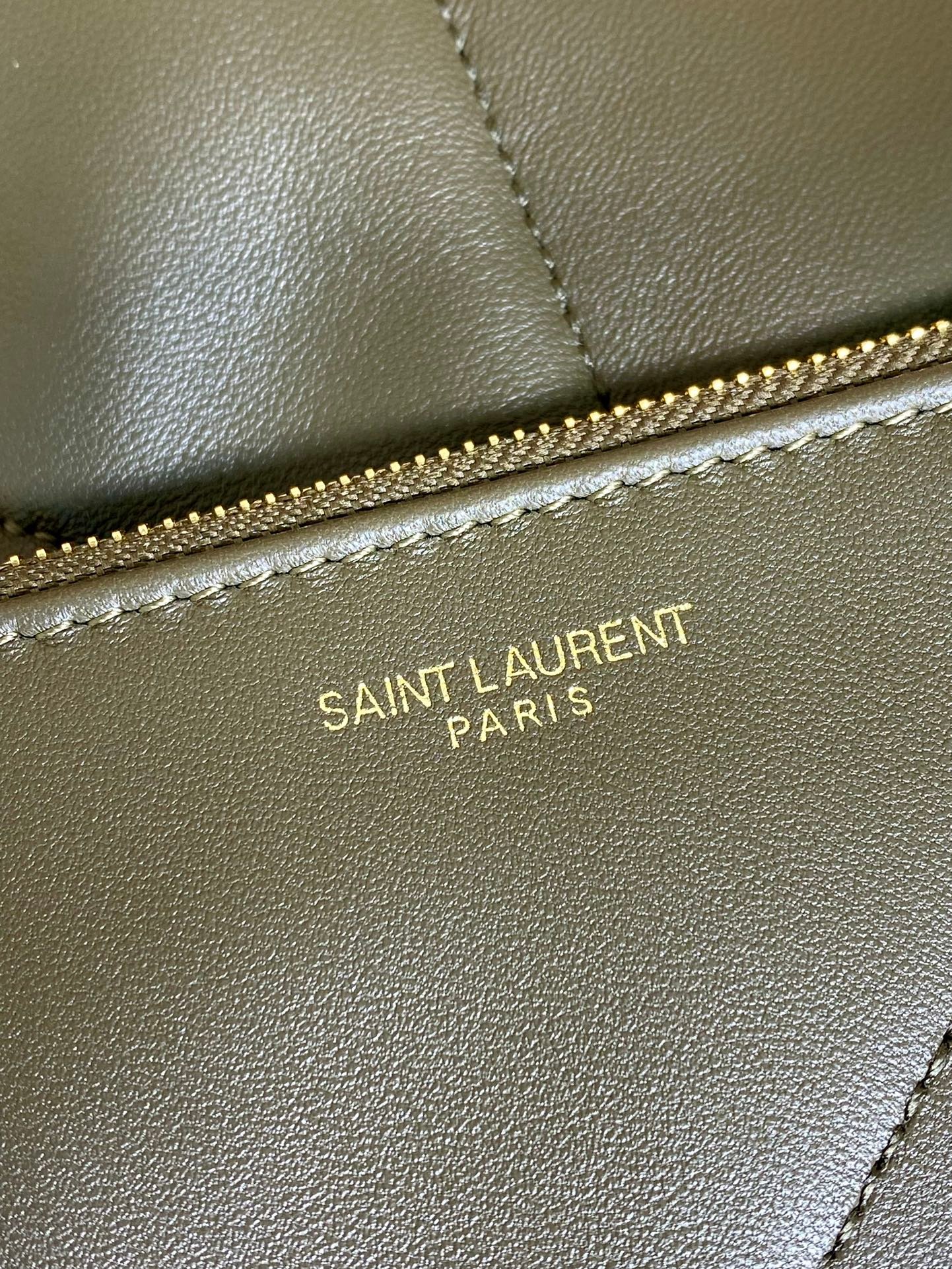YSL A貨Jamie包黑色羊皮新款大容量絎縫設計慵懶氣場輕奢通勤包