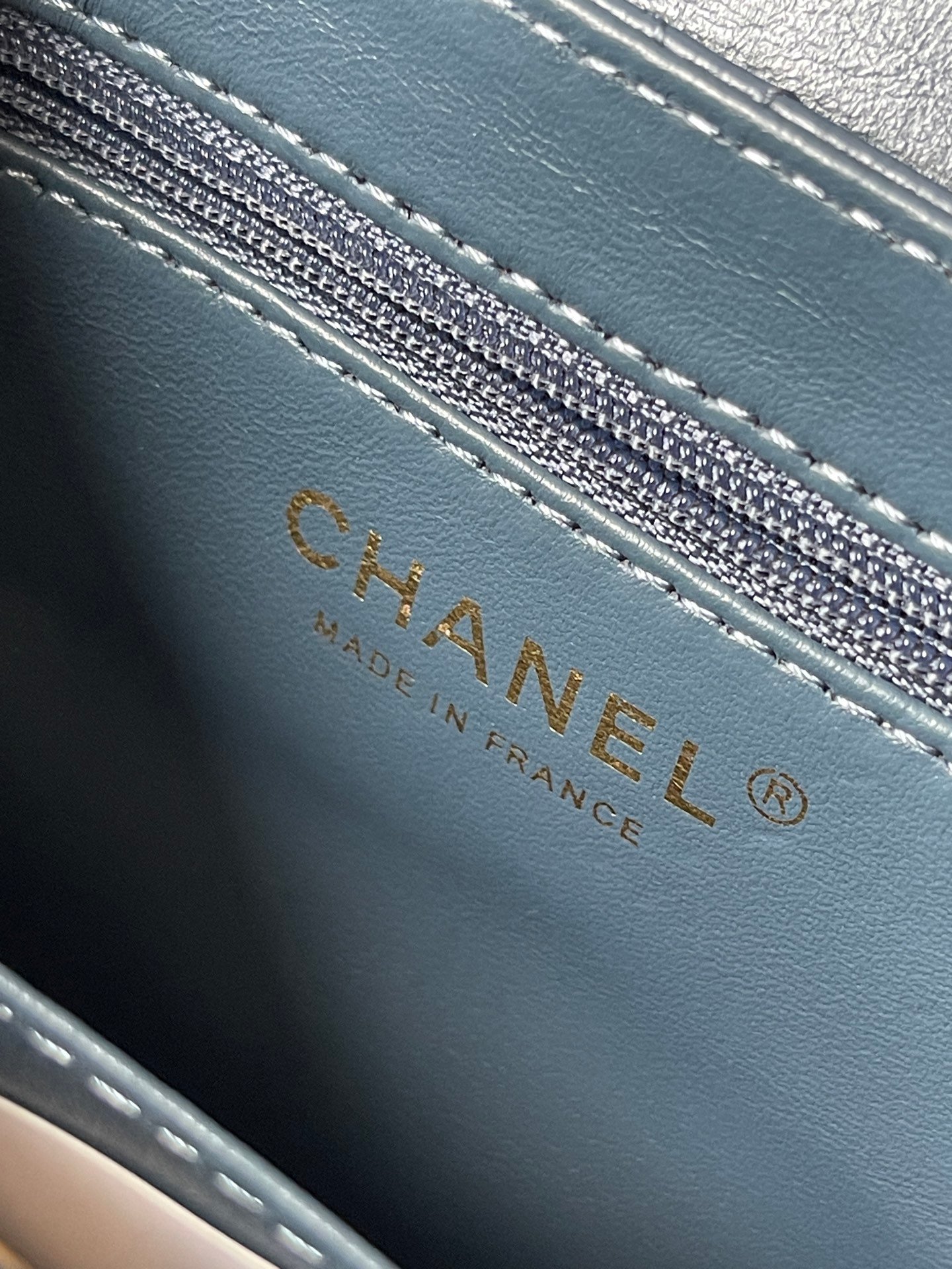 Chanel精品仿製紫藍手提包Kelly造型復古風格鏈條設計法式優雅AS4416