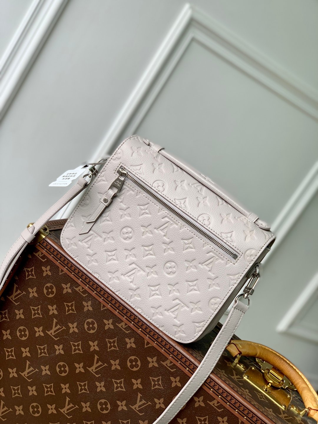 LV 精品仿製Pochette Métis香芋手袋 優雅學院風設計 多功能復刻版M41487