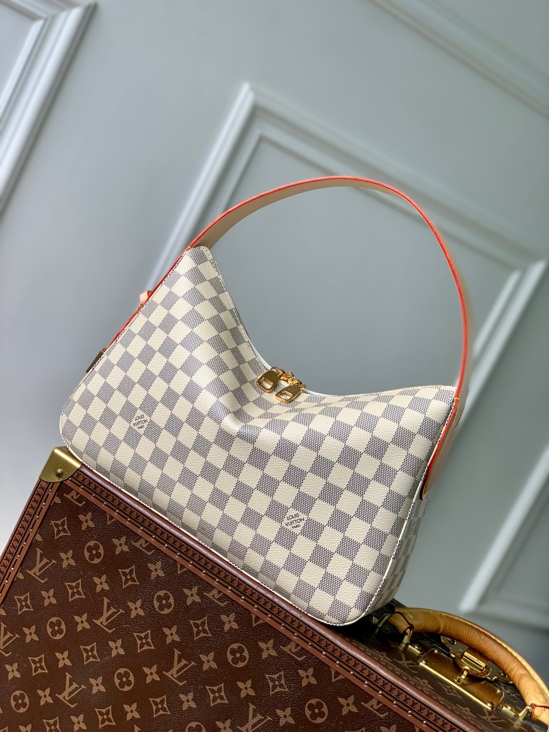 LV 原單Slouchy PM手袋 小巧時尚典雅設計 法式渡假感精品仿製 N00116