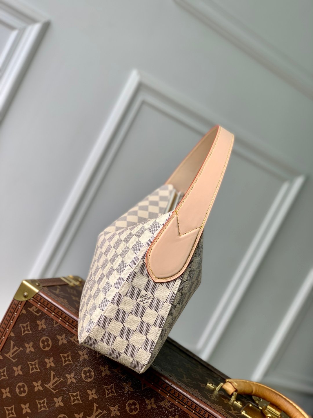 LV 原單Slouchy PM手袋 小巧時尚典雅設計 法式渡假感精品仿製 N00116