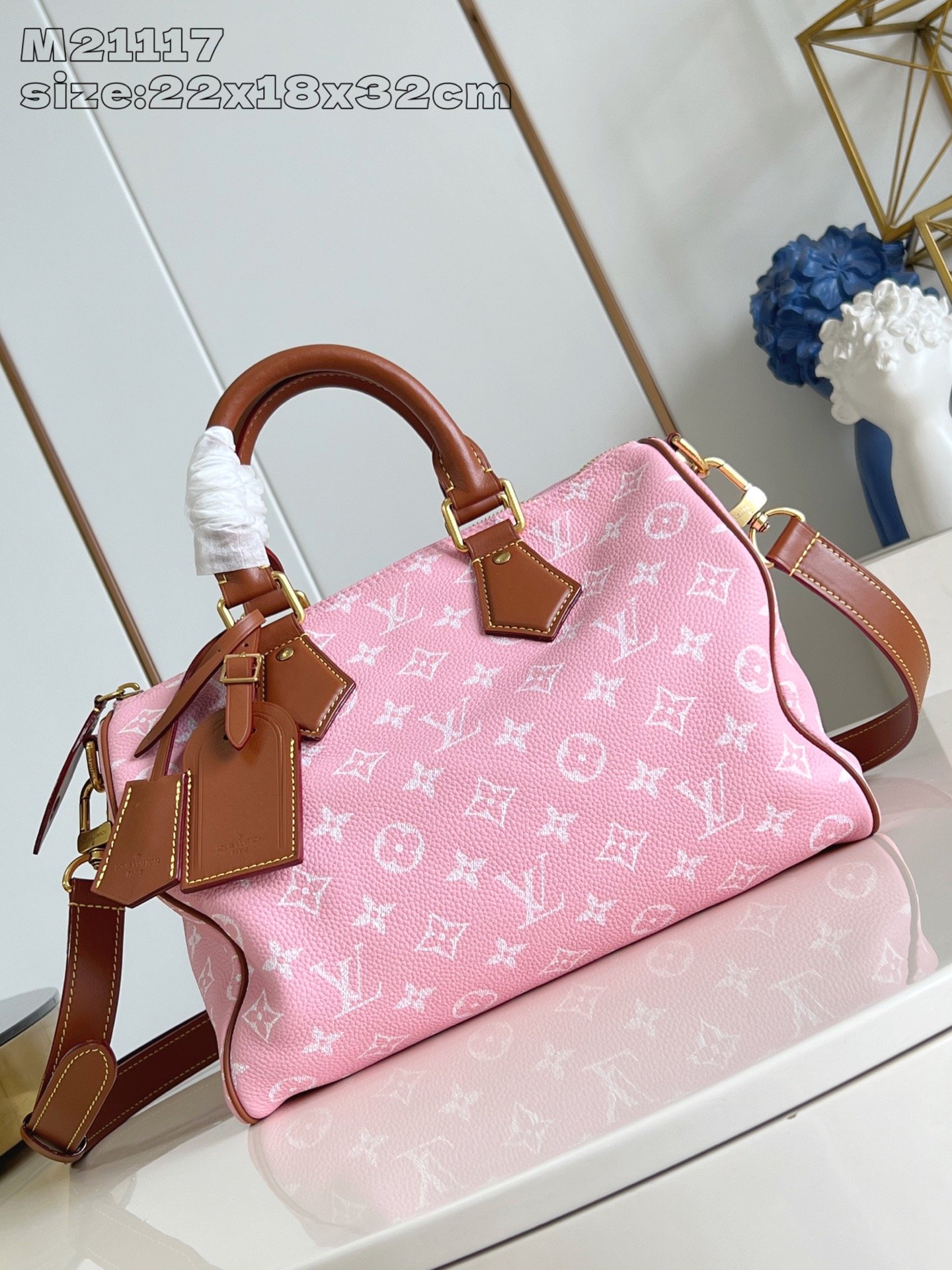 LV 頂級原單 M21117 Bandoulière 30手袋 經典老花造型展現巴黎時尚品味