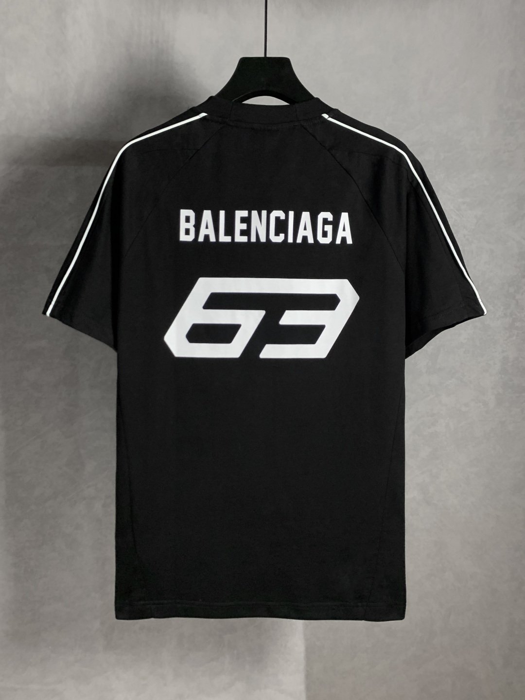 Balenciaga x Lamborghini 聯名短袖T恤｜拼接設計＋刺繡印花 一比一高仿精品原單