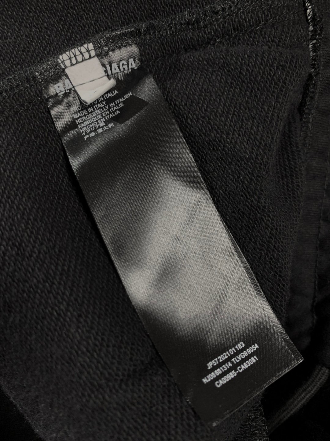 Balenciaga × Lamborghini 聯名短褲|毛圈純棉拼接款 高仿精品男女同款短褲
