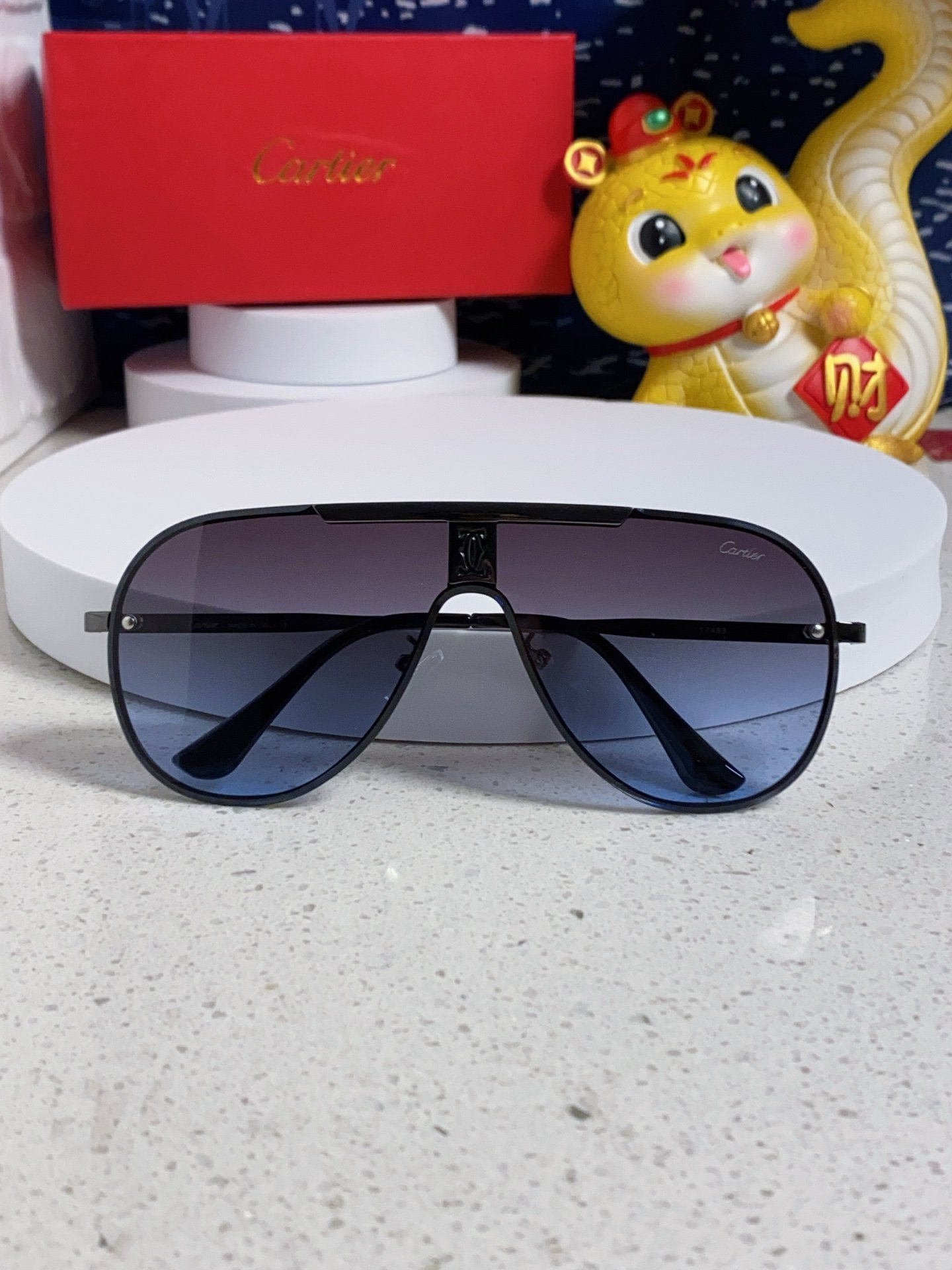 卡地亞 Cartier 2025 新款男士偏光太陽眼鏡｜原單品質 高端精品