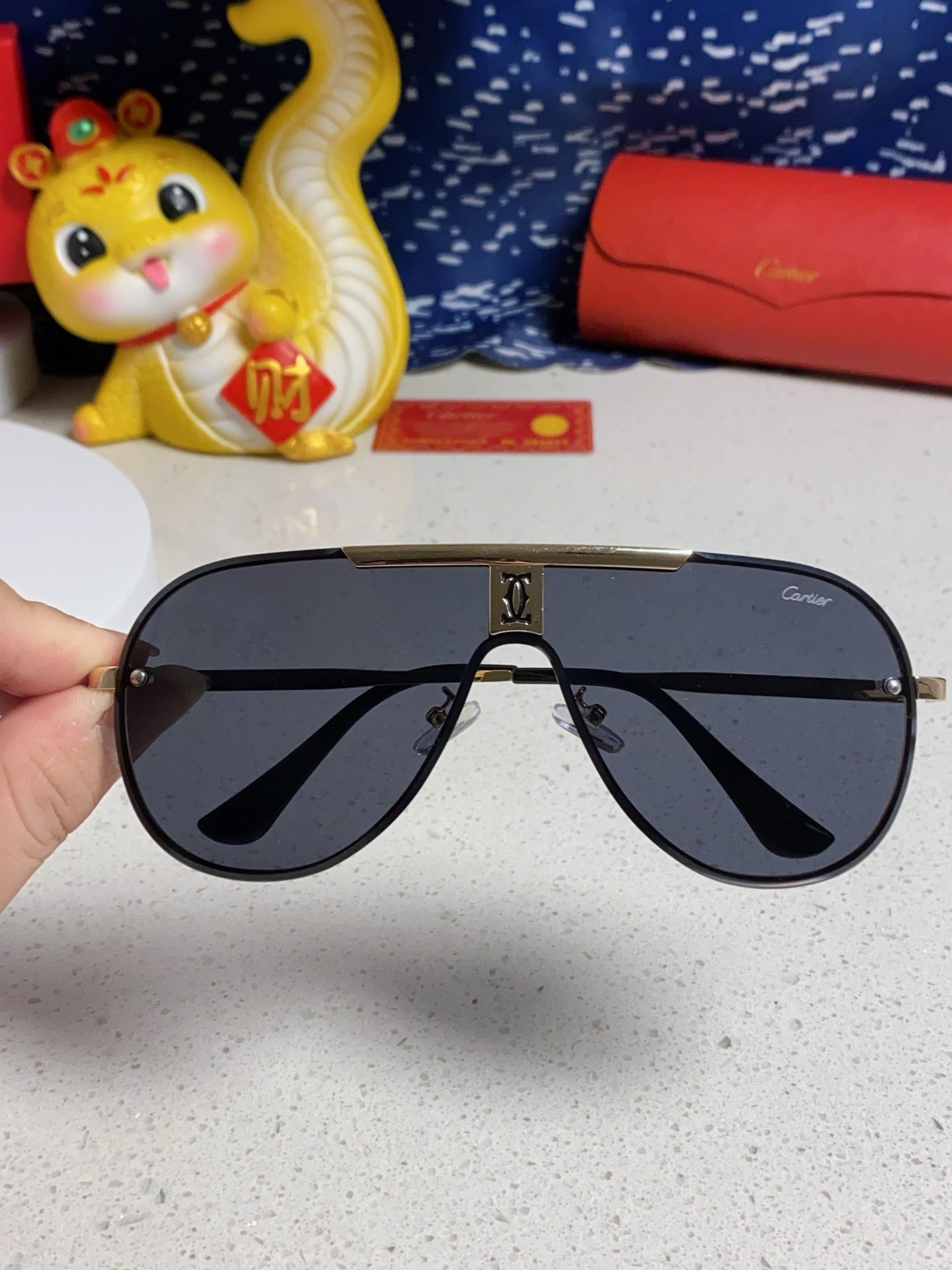 卡地亞 Cartier 2025 新款男士偏光太陽眼鏡｜原單品質 高端精品