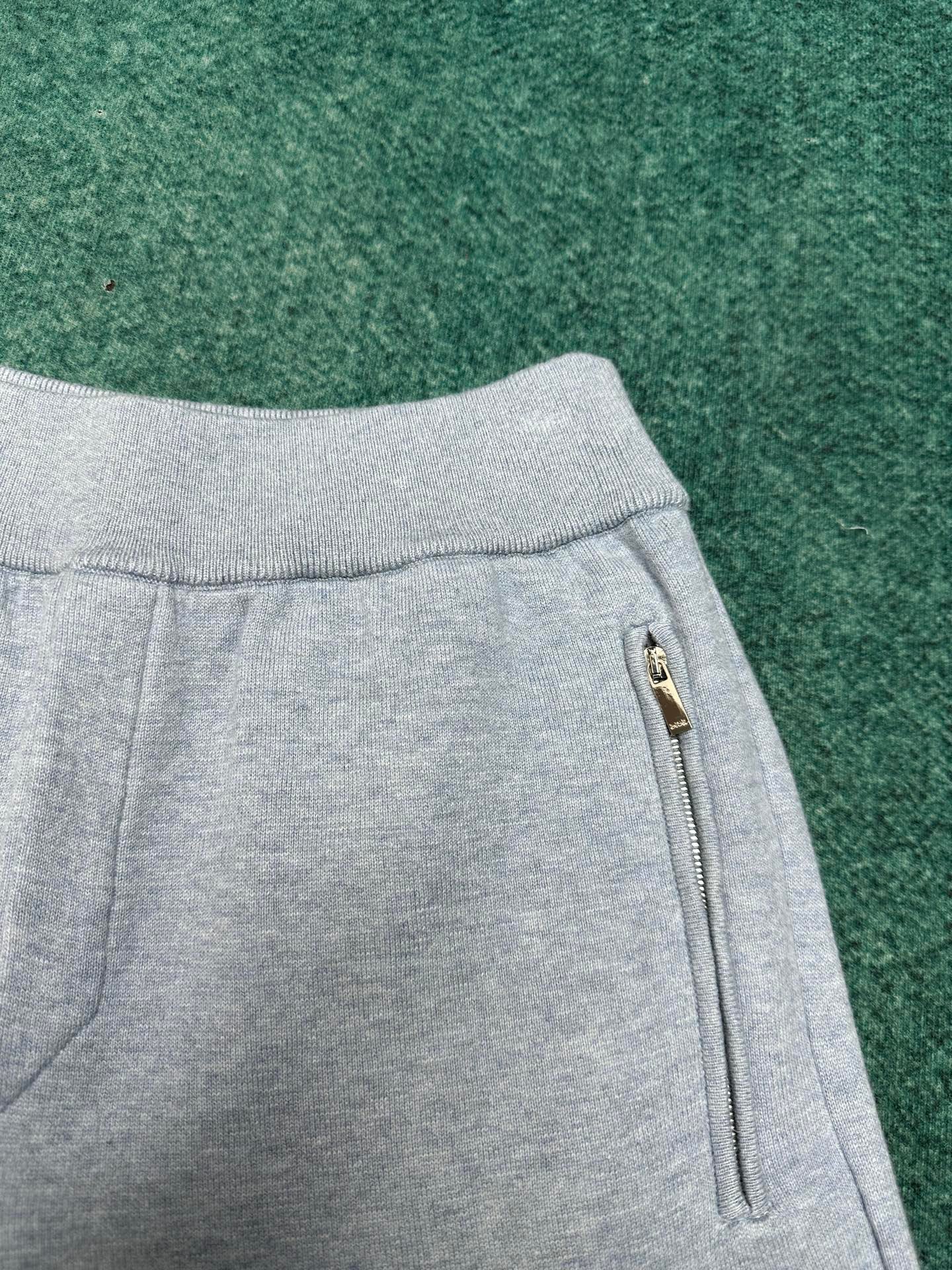 Dior 頂級原單Oblique刺繡運動長褲 藍色高訂感設計 彈力腰頭舒適修身版型
