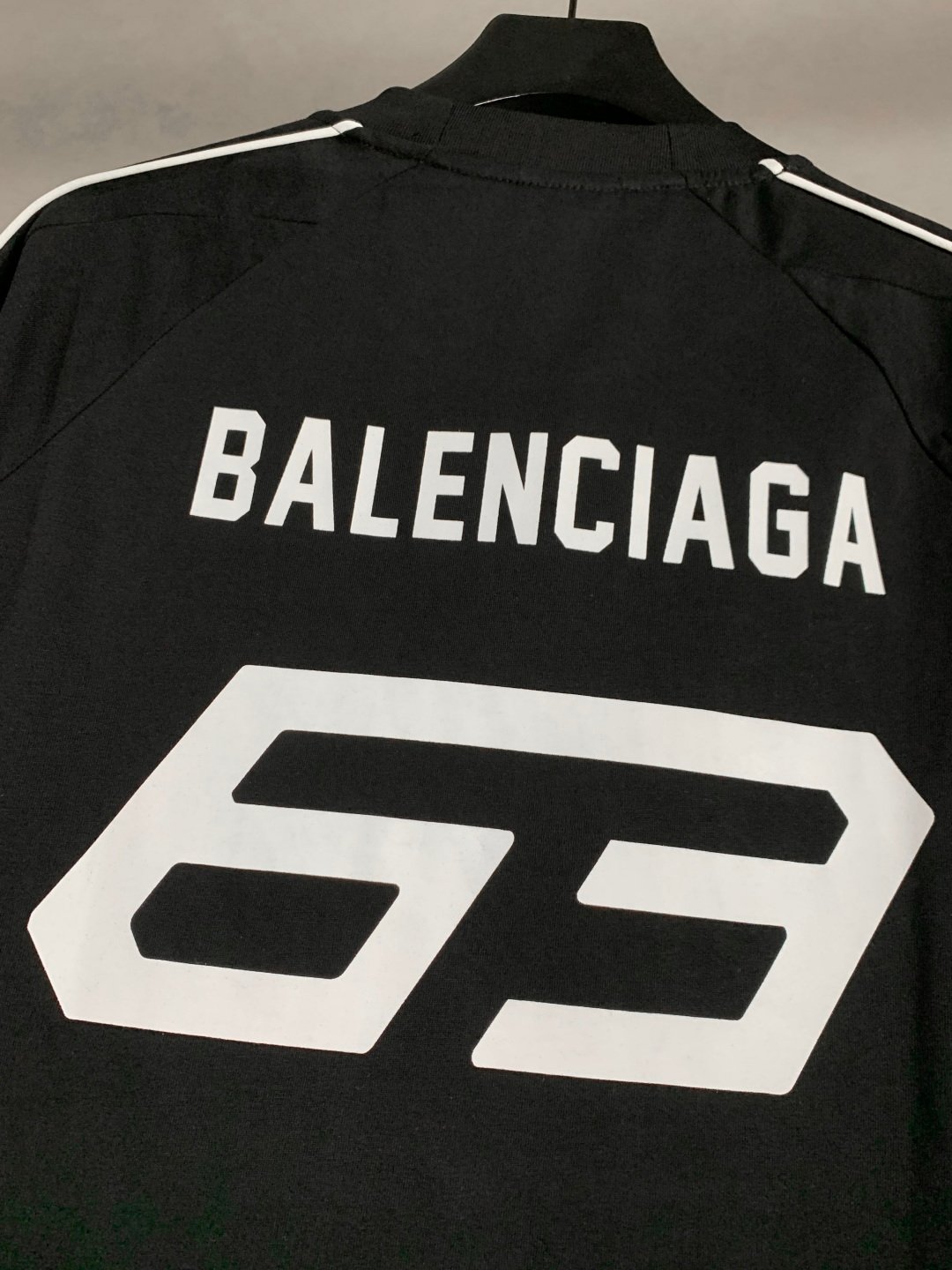 Balenciaga 巴黎世家 × Lamborghini 藍寶堅尼聯名T恤｜拼接印花刺繡款｜精品仿製限量男女同款