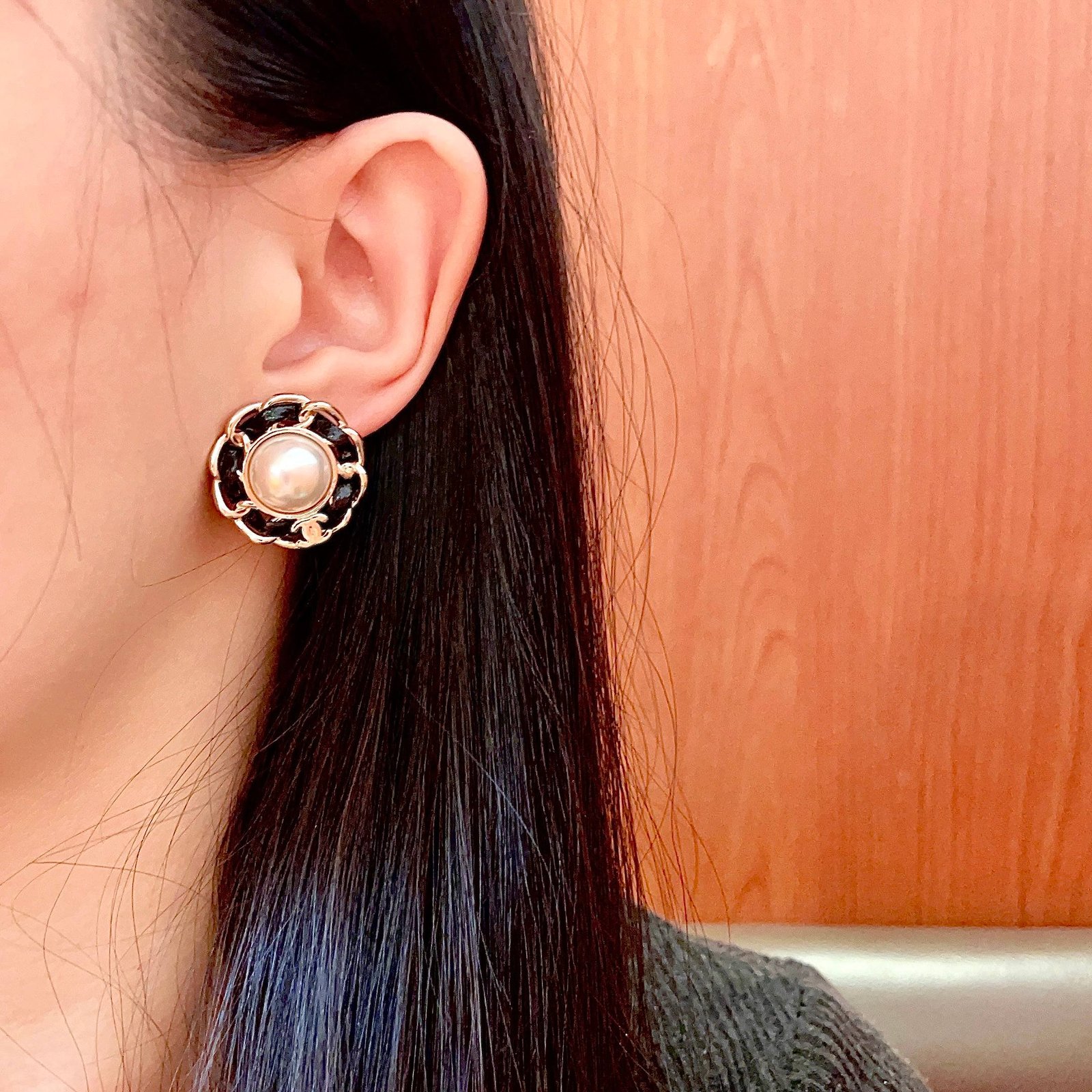 Chanel香奈兒一比一中古耳釘 精緻大方顯氣質 百搭優雅風格