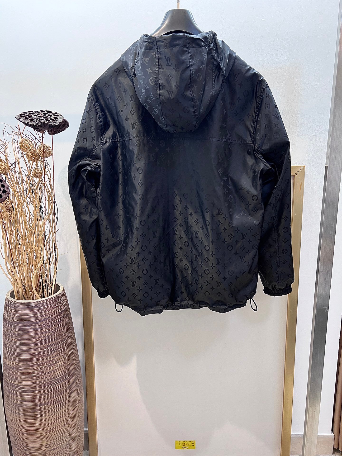 LV精品仿製連帽風衣外套雙面防風2025春夏百搭酷帥通勤款