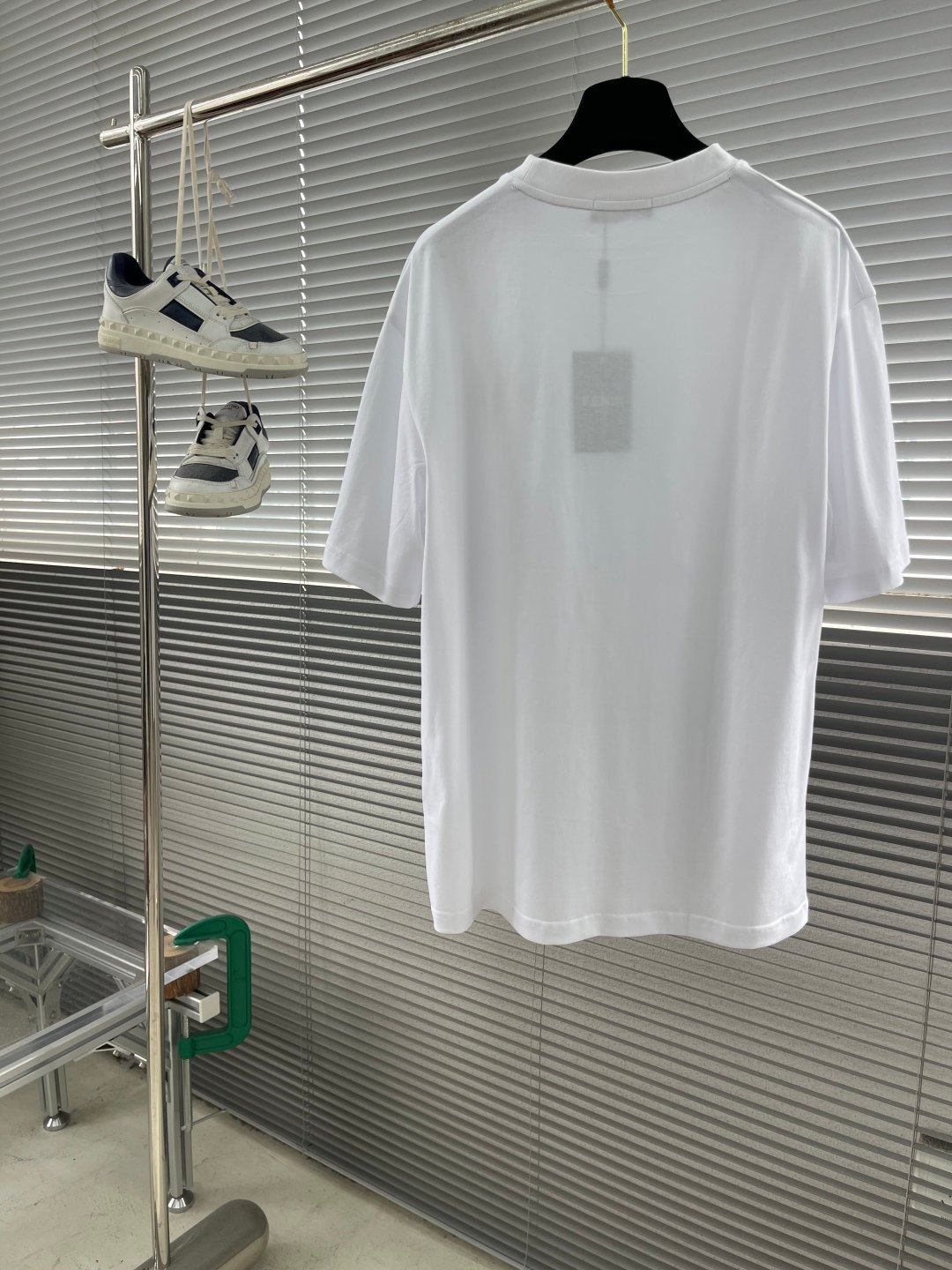 GUCCI A貨25SS春夏新款白色圓領短袖 高端訂制 品牌logo工藝