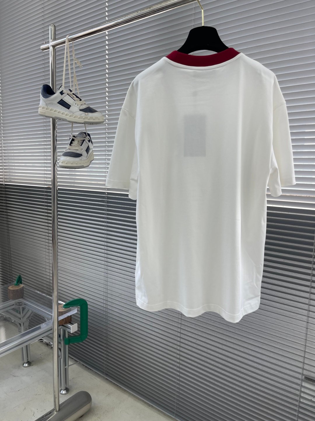 Gucci 微章標識短袖T恤|撞色領口Firenze 1921印花|男女同款一比一高仿精品