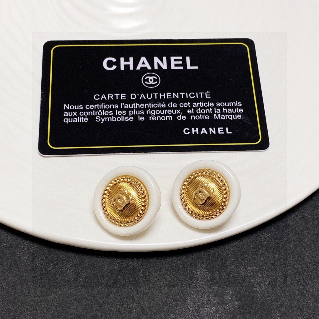 Chanel復刻版耳夾款香奈兒耳環立體精緻法式奢華淑女設計