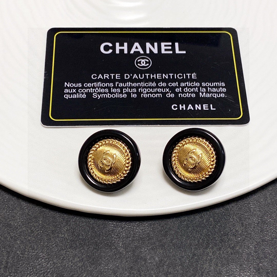 Chanel一比一耳夾款香奈兒耳環立體感精緻法式奢華淑女設計