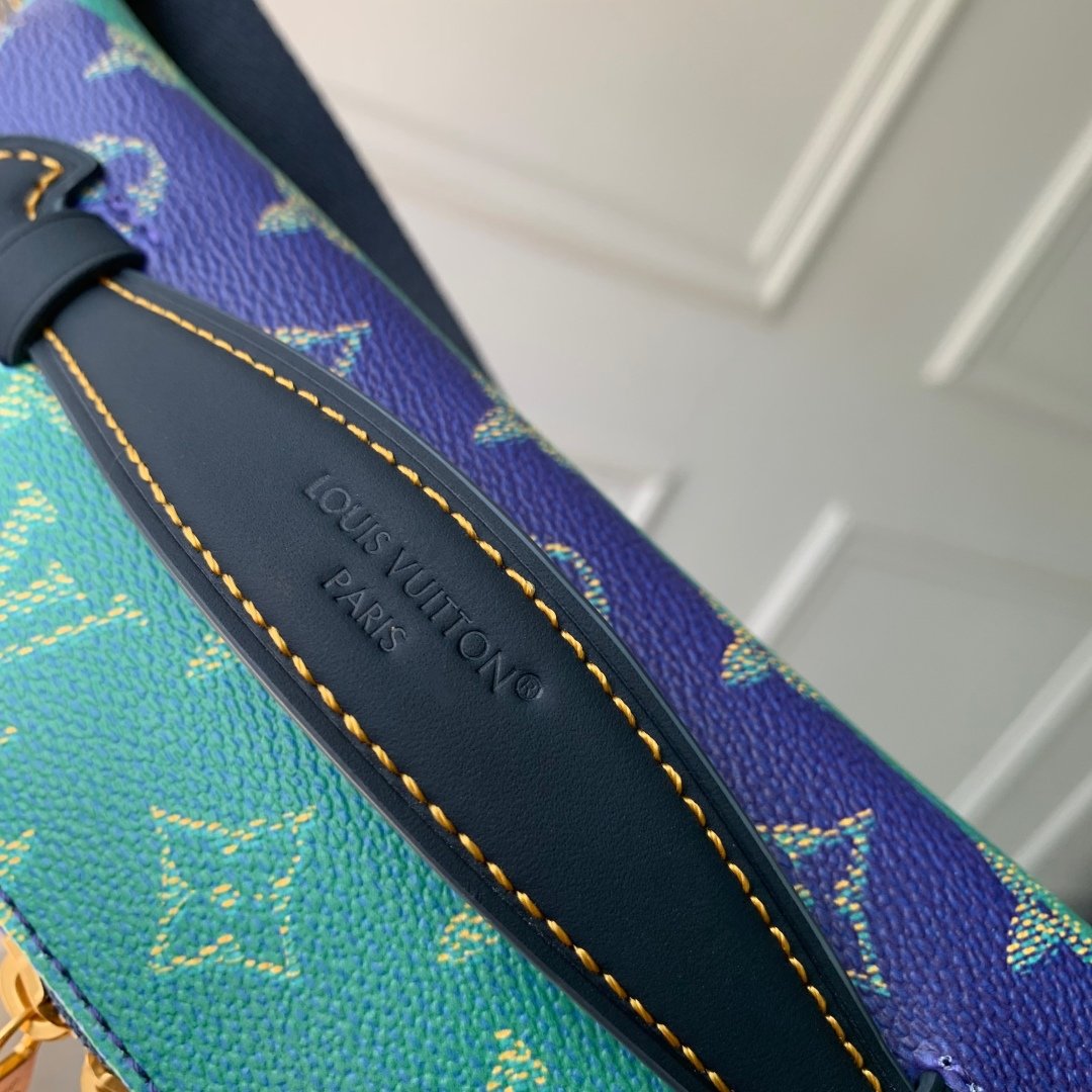 LV一比一Rush腰包Monogram Heritage帆布Damier格纹多功能百搭
