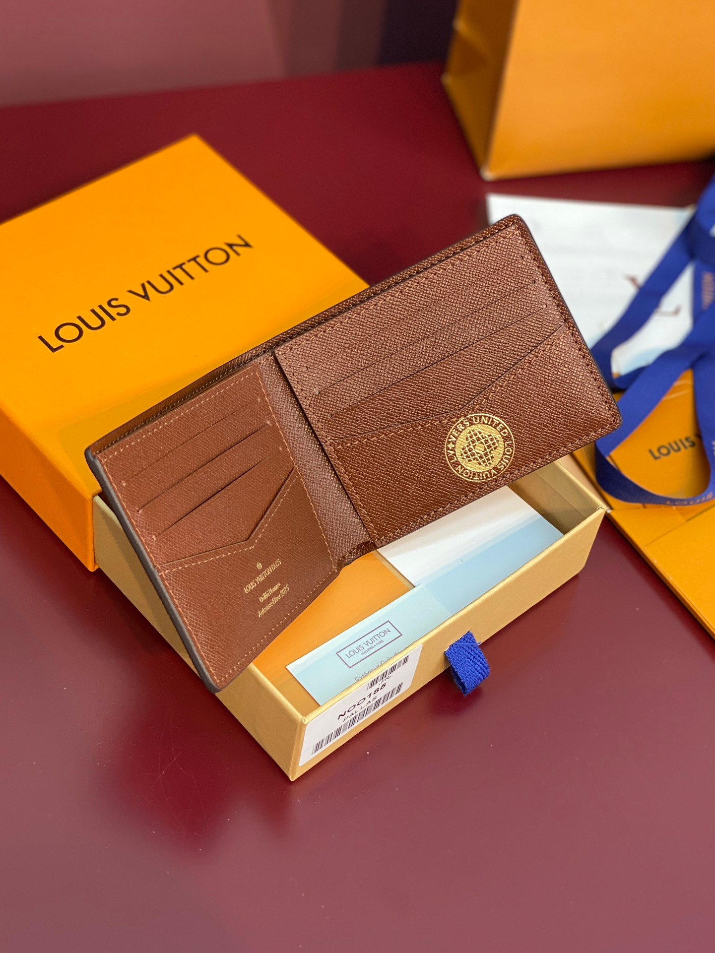路易威登精品仿製Multiple錢包 N00185 Monogram牛仔帆布
