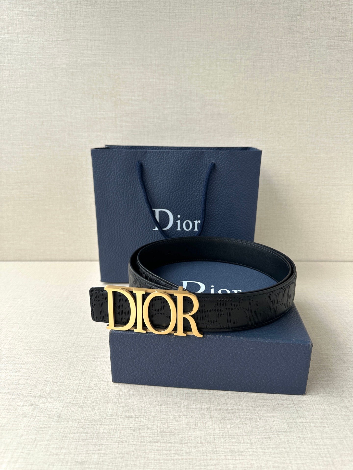 Dior原單 D-Dream金扣銀扣腰帶 頭層牛皮 時尚高雅百搭款