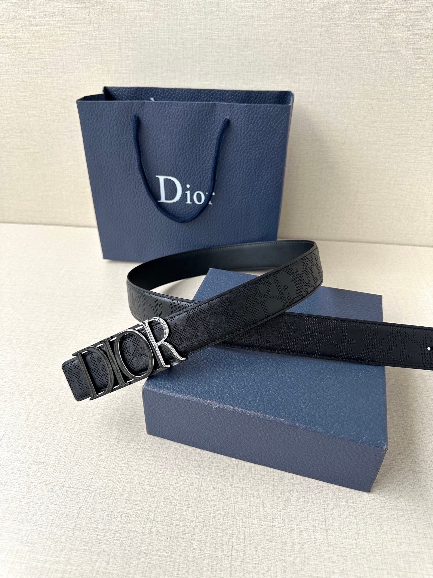 Dior原單 D-Dream金扣銀扣腰帶 頭層牛皮 時尚高雅百搭款