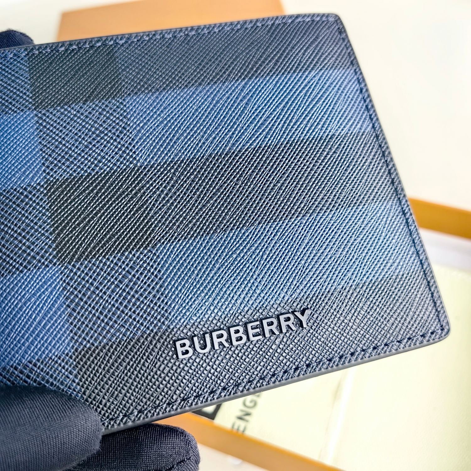 Burberry一比一長款錢包格紋皮革16卡位多隔層全球幣種適用款