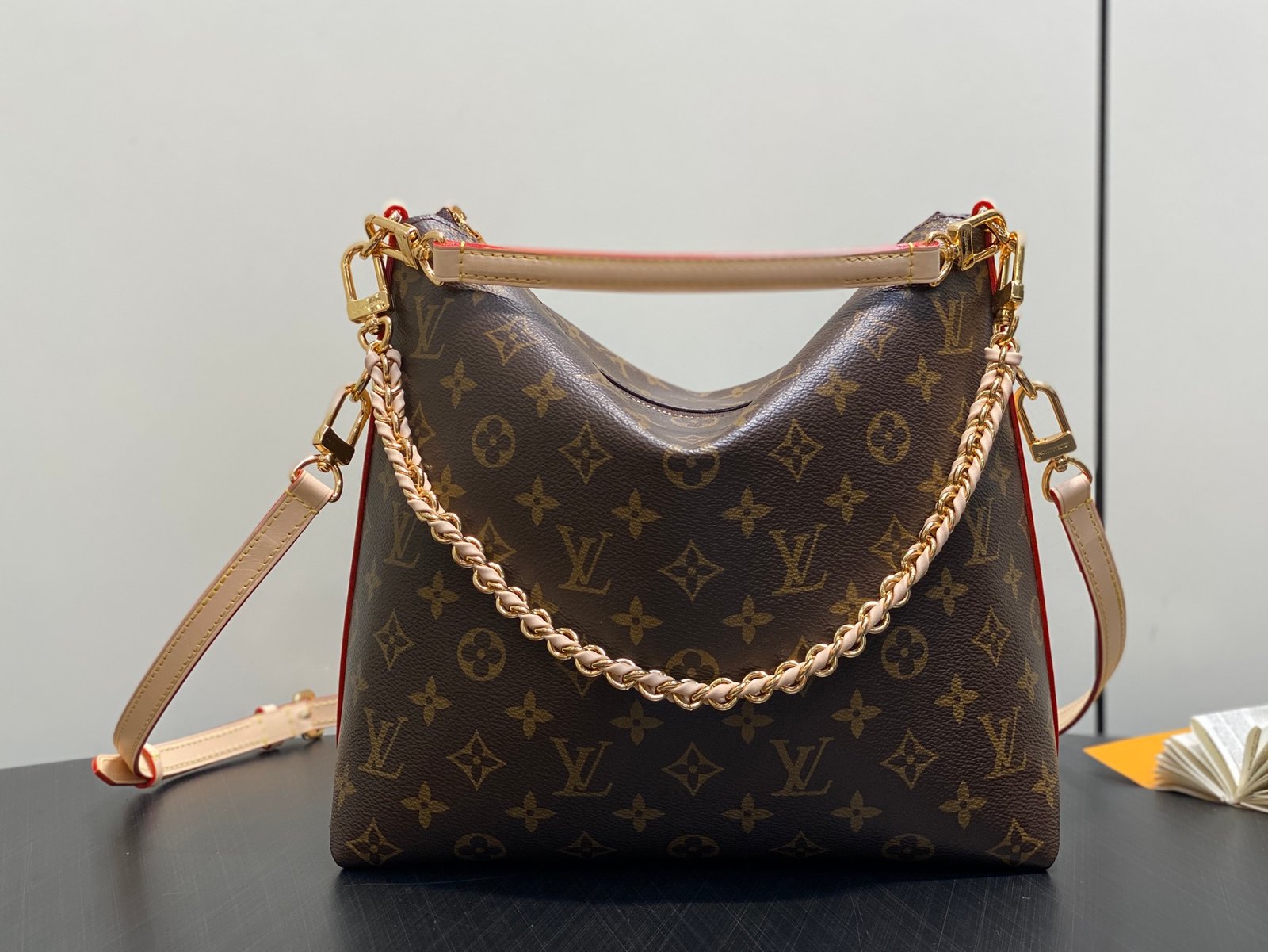 LV 精品仿製包 Monogram肩背包 鏈條裝飾 高質感時尚手袋M27825