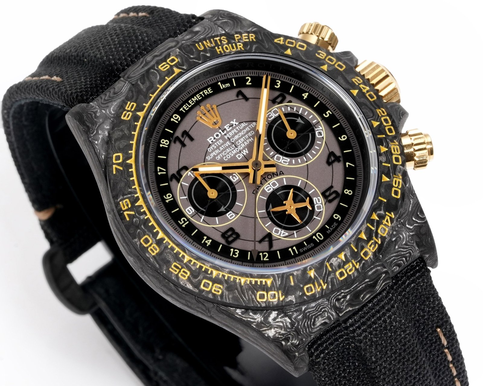 Rolex A貨Daytona黑金碳纖維腕錶 自動機械錶 男士運動時尚新款