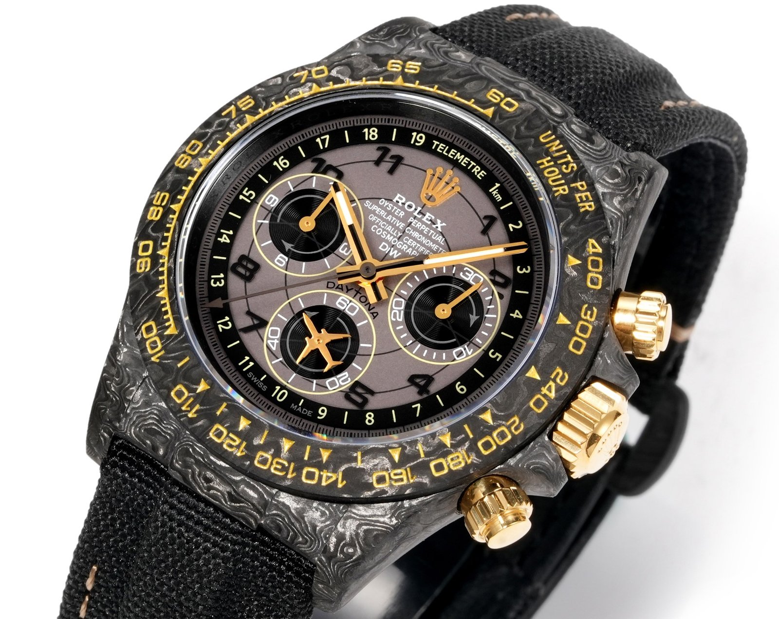 Rolex A貨Daytona黑金碳纖維腕錶 自動機械錶 男士運動時尚新款