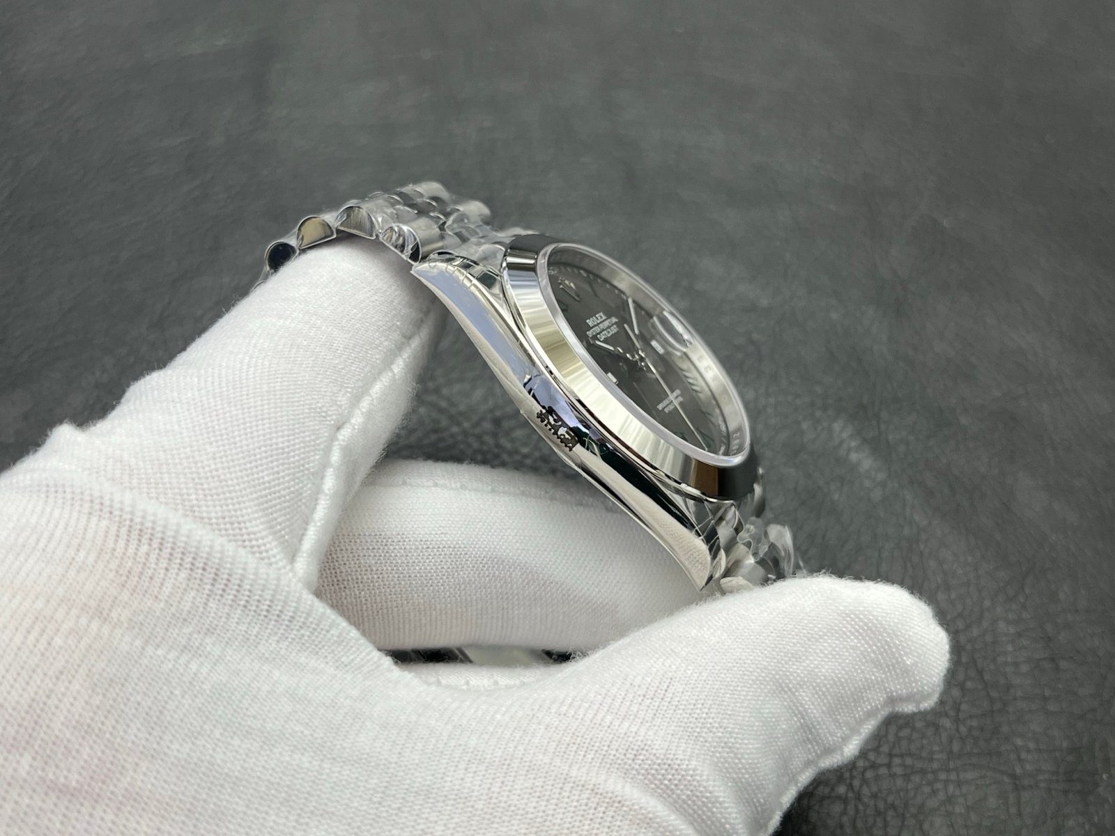 Rolex 高仿Datejust 36mm 灰面羅馬刻度腕錶 自動機械 經典商務款