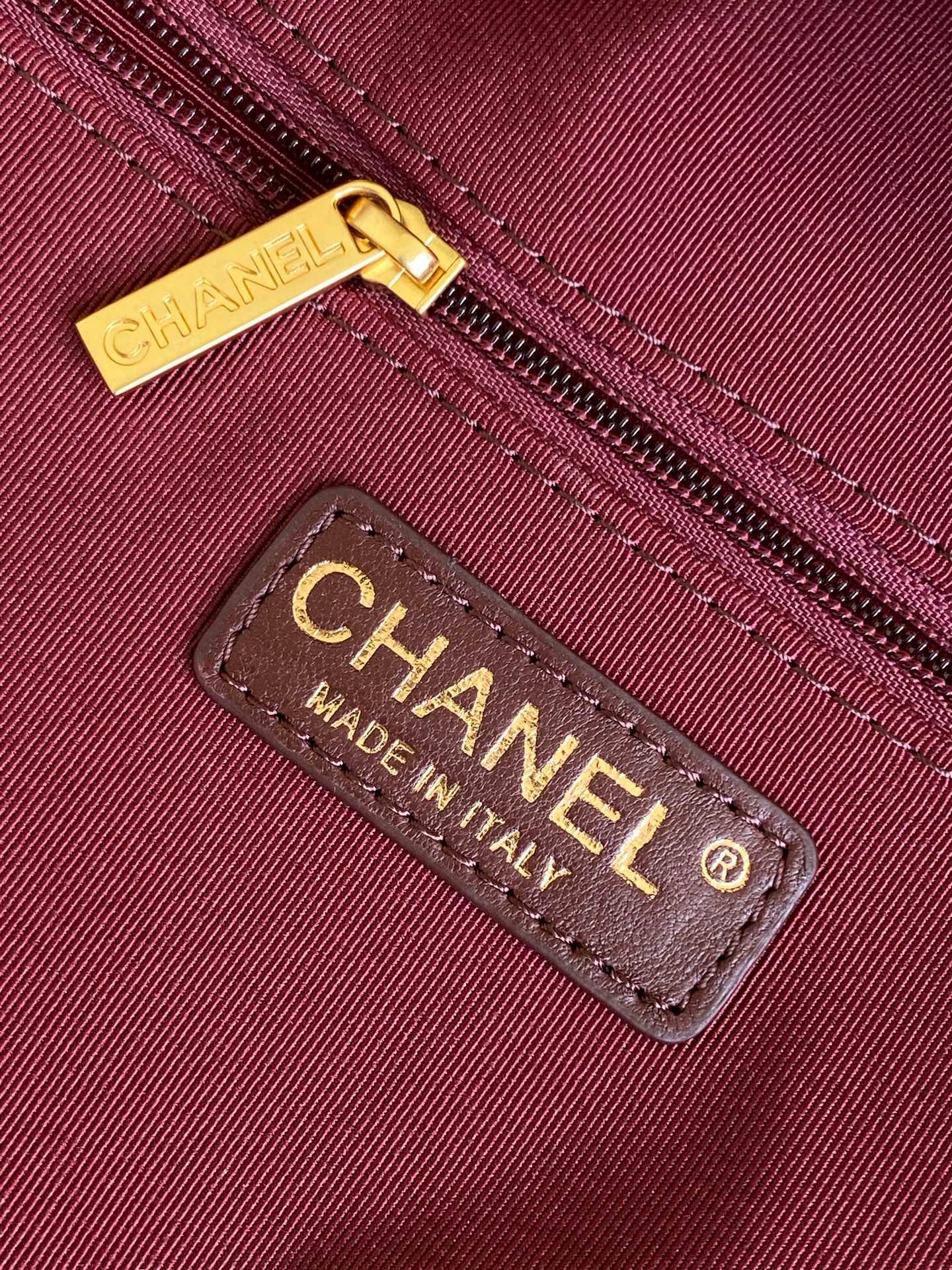 Chanel 高仿酒紅菱格鏈條肩背包 高貴典雅法式設計AS5791
