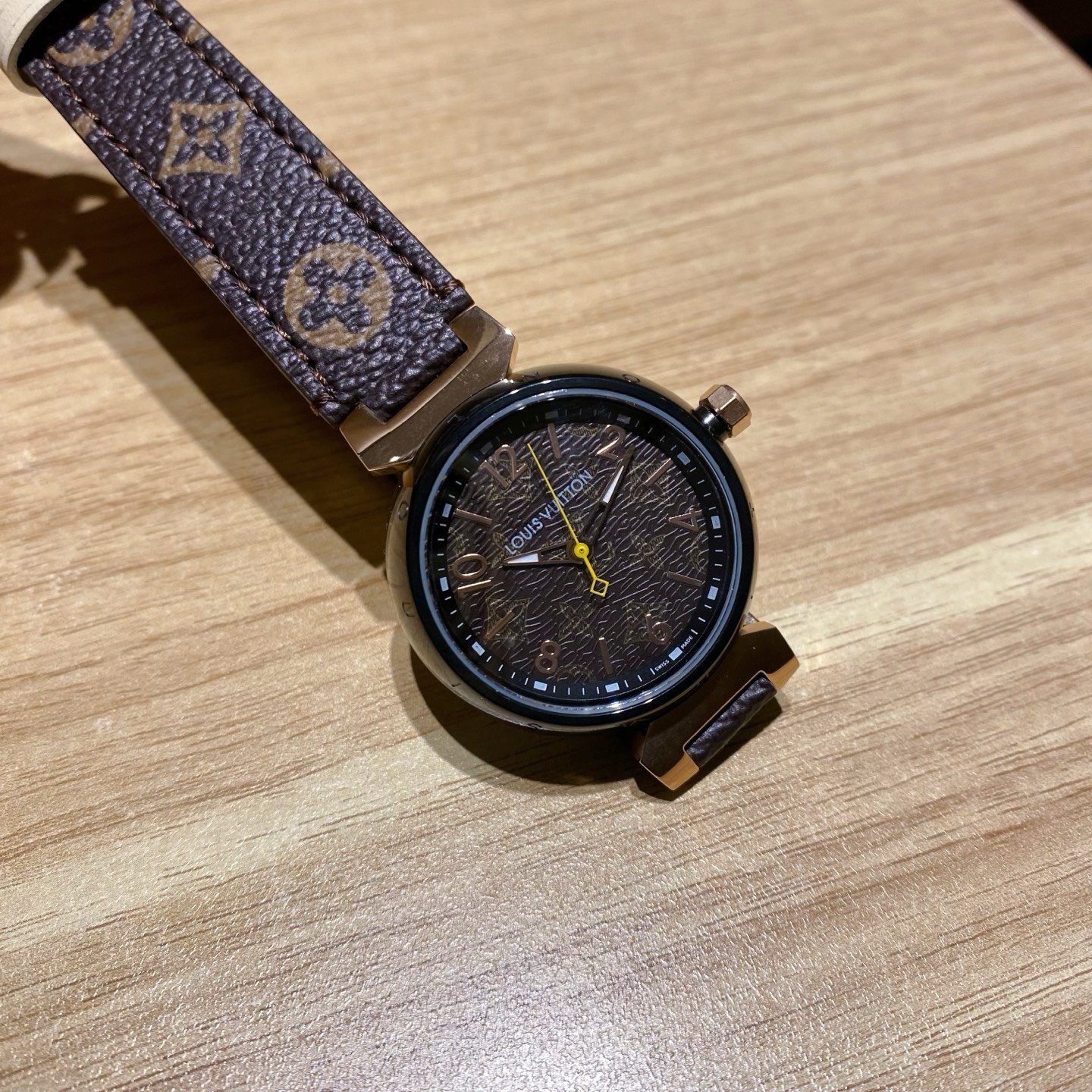 Louis Vuitton A貨腕錶 Monogram 經典棕色款 時尚百搭設計法式精品風格