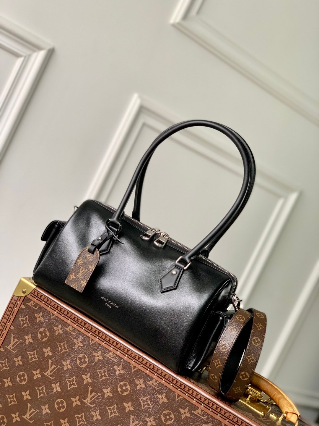 LV 一比一 Alma BB 手提包 黑色經典款 新品 都會法式風格M12965