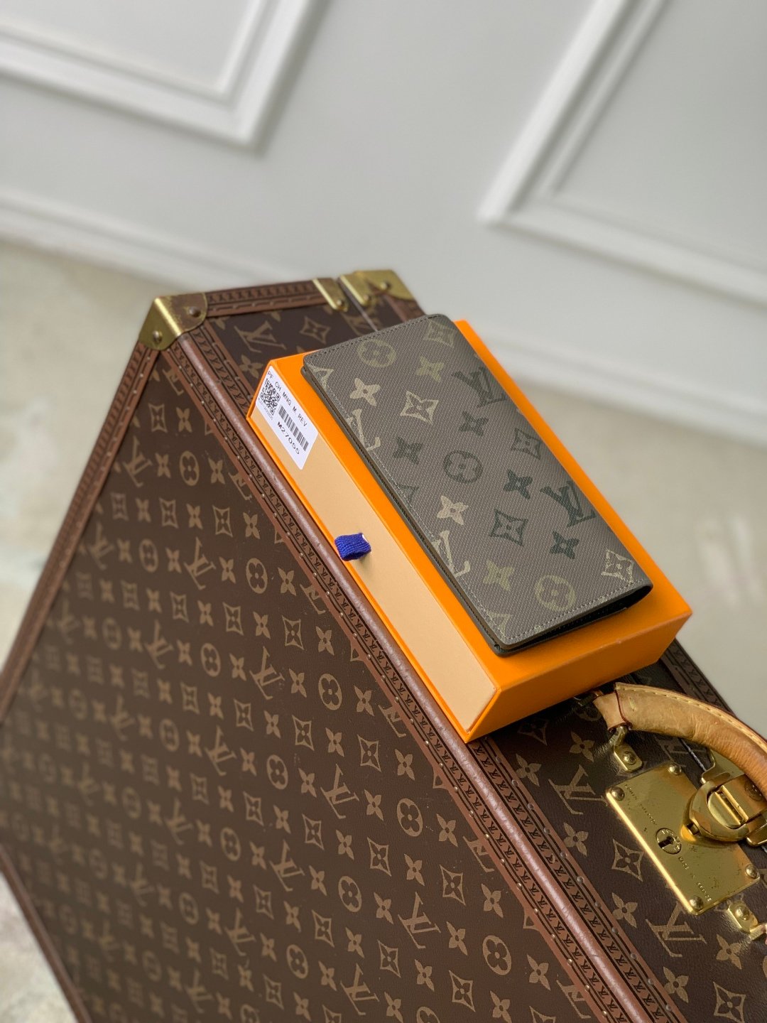 LV A貨 灰色 Monogram 對折短夾 輕薄好收納 新款 法式簡約質感M27055